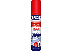Bros Max Spray gegen Moskitos und Zecken, 90 ml