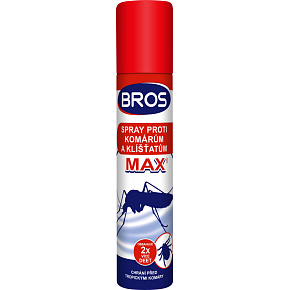 Bros Max Spray gegen Moskitos und Zecken, 90 ml