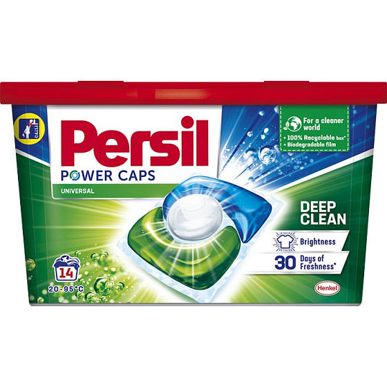 Persil Power Caps Universal-Kapseln zum Waschen aller Arten von Wäsche 14 Dosen 210 g