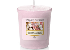Yankee Candle Christmas Eve Cocoa - Weihnachtliche Kakao-Duft-Votivkerze 49 g