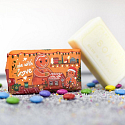 English Soap Gingerbread - Orange & Cinnamon Christmas natürliche parfümierte Toilettenseife mit Sheabutter 190 g