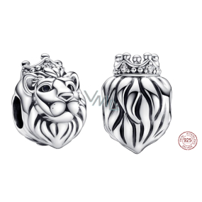 Sterling Silber 925 Royal Lion, Perle auf Armband Symbol Sterling Silber 925 Royal Lion, Perle auf Armband Symbol