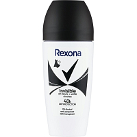 Rexona Invisible Black & White Kugel-Antitranspirant 50ml