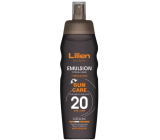 Lilien Sun Active Emulsion SPF20 Wasserfeste Spray Bräunungsemulsion 200 ml