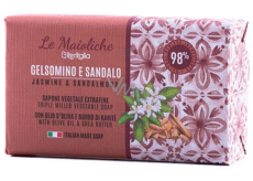 Iteritalia Pflanzliche Jasmin- und Sandelholzseife 175 g