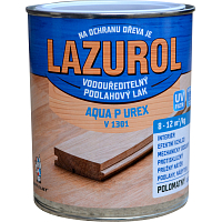 Lazurol Aqua P UREX V1301 seidenmatt widerstandsfähiger Holzlack farblos, 600 g