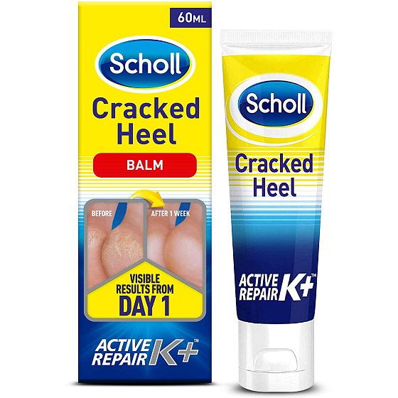 Scholl Cracked Heel K + Balsam für rissige Fersen 60 ml