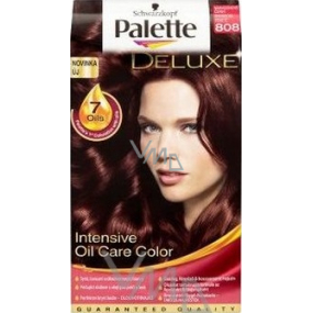 Schwarzkopf Palette Deluxe Nourishing 7 Oils Haarfarbe 808 Mahagoni Schwarz