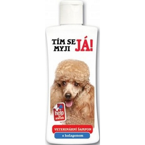 Bohemia Gifts Veterinärshampoo für Hunde Pudel 250 ml