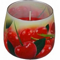 Essenzen des Lebens Kirscharomatische Kerze in Glas 100 g