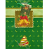 Nekupto Geschenk Papiertüte 23 x 18 x 10 cm Glocken 1 Stück BM 569 50