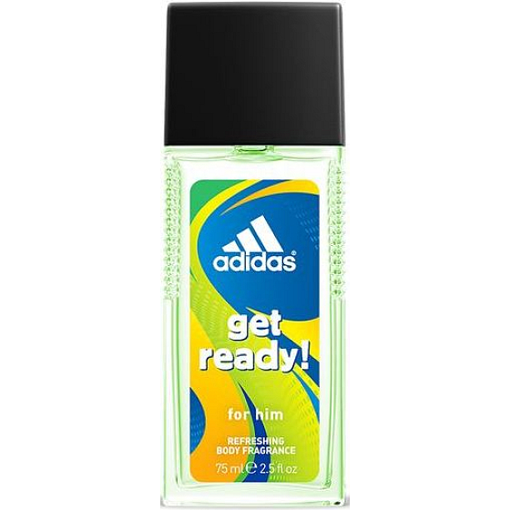 Adidas machen Sie sich bereit! für Ihn Parfüm Deo Glas 75 ml