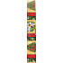 Nekupto Geschenkpapier 70 x 200 cm Weihnachten Rotgrüne Blume