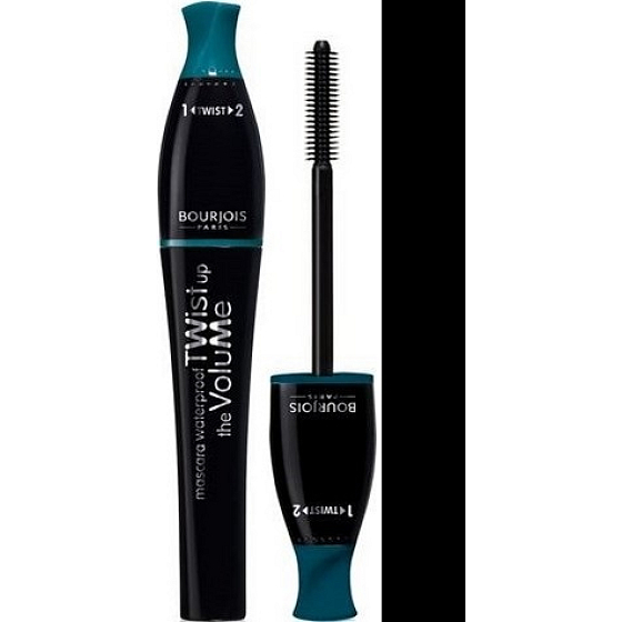 Bourjois Twist Up The Volume wasserdichte Wimperntusche 21 Schwarz 8 ml