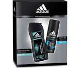 Adidas Cool & Dry Fresh Antitranspirant Deodorant Spray für Männer 150 ml + Extra Fresh Haarshampoo 200 ml, Kosmetikset