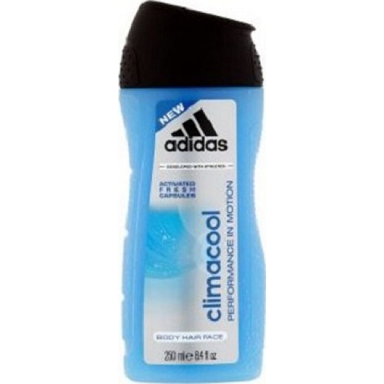 Adidas Climacool 3 in 1 Duschgel für Körper, Gesicht und Haare für Männer 250 ml
