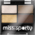 Miss Sporty Studio Colour Quattro Lidschatten 413 100% Golden 3,2 g