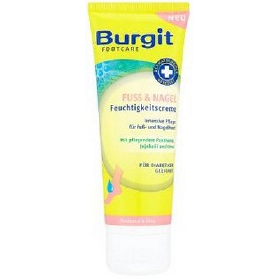 Burgit Footcare Emollient Creme für Füße und Nägel 75 ml