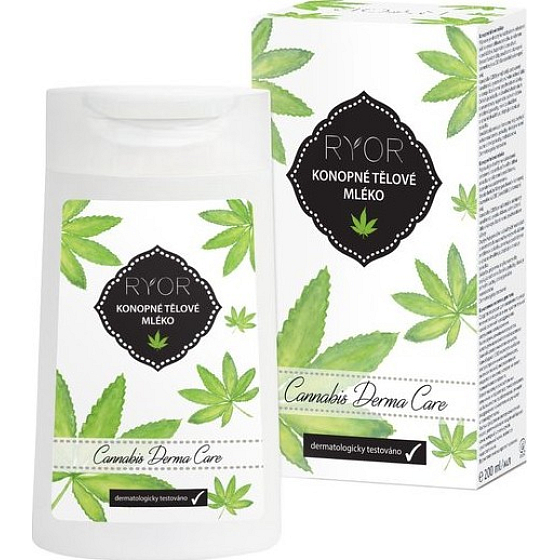 Ryor Cannabis Derma Pflege Hanf Körperlotion 200 ml