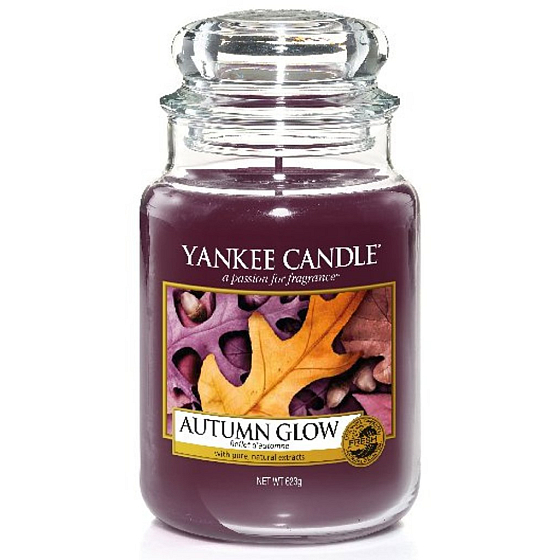 Yankee Candle Autumn Glow Klassisches großes Glas 623 g