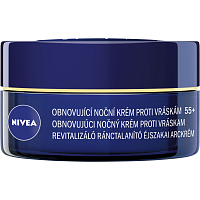 Nivea Anti-Wrinkle Revitalizing 55+ regenerierende Nachtcreme gegen Falten, 50 ml