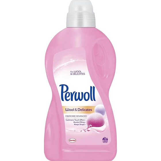 Perwoll Wool & Delicates Waschgel für Wolle und Seide 30 Dosen 1,8 l