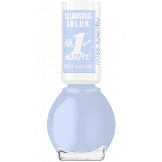 Miss Sports Clubbing Color Nagellack 305 Fluffy Blue 7 ml