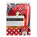 Tangle Teezer Compact Professionelle kompakte Haarbürste, Disney Minnie Mouse Red