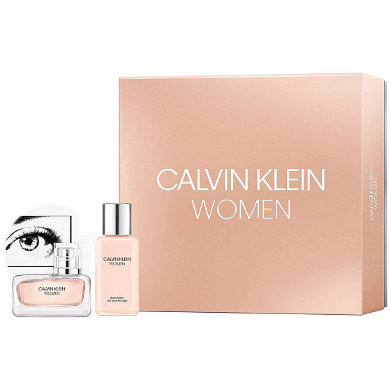 Calvin Klein Women parfümiertes Wasser für Frauen 30 ml + Körperlotion 100 ml, Geschenkset