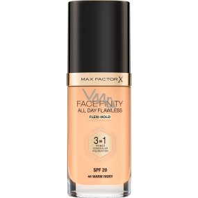 Max Factor Facefinity All Day Makelloses 3in1 Make-up 44 Warm Elfenbein 30 ml