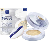 Nivea Hyaluron Cellular Filler 3in1 pflegende getönte Creme Make-up im Schwämmchen 01 Light 15 g