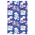 Ditipo Geschenkpapier 70 x 200 cm Weihnachtsblau Eisbären springen