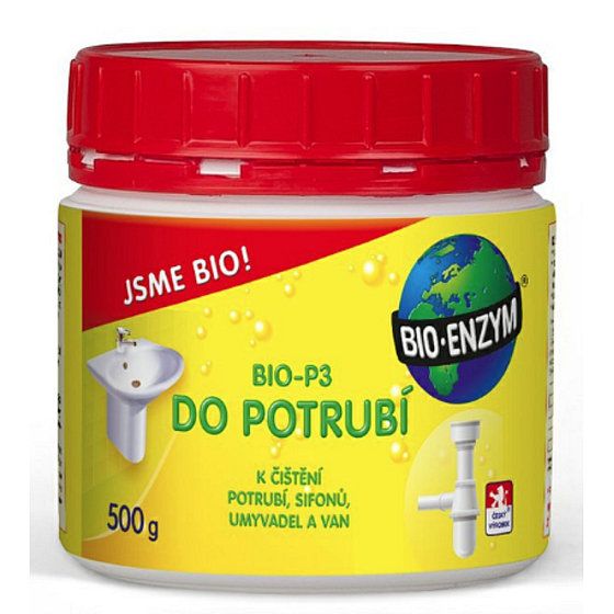 Bio-Enzym Bio-P3 Biologisches Präparat zur Beseitigung von verstopften Rohren und zur Geruchsreduzierung 500 g stellt den natürlichen Zersetzungsprozess wieder her