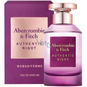 Abercrombie & Fitch Authentische Nachtfrau Eau de Parfum für Frauen 30 ml
