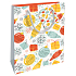 Nekupto Geschenk Papiertüte 23 x 18 x 10 cm Weihnachten mit Dekorationen WBM 1926 02