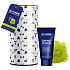 Grace Cole GC Sport Waschgel 50 ml + Waschschwamm + Blechdose, Kosmetikset für Herren