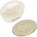 Heart & Home Sparkling Christmas Sojaduftkerze Ellipse 2 Dochte brennen bis zu 40 Stunden 230 g