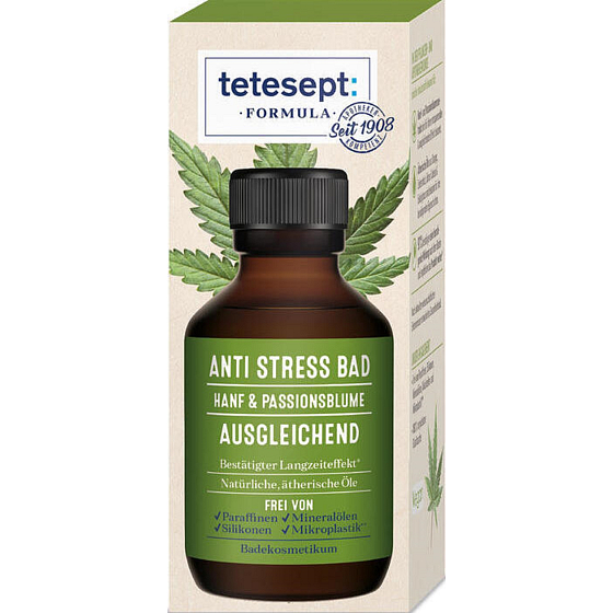 Tetesept Antistress Badekonzentrat zum Abbau von Stress und Anspannung 100 ml