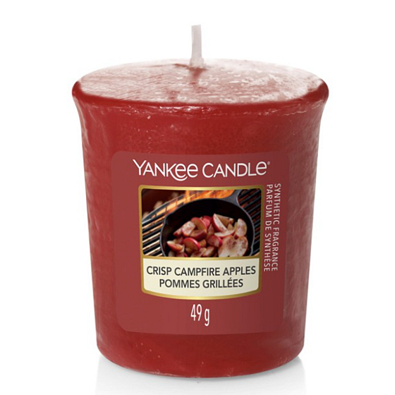 Yankee Candle Crisp Lagerfeuer Äpfel duftende Votivkerze 49 g