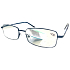 Berkeley Lesebrille Dioptrien +4 Schwarz Metall 1 Stück MC2086