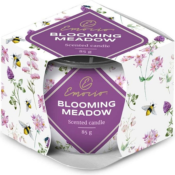 Emocio Blooming Meadow Duftkerze Glas 70 x 62 mm 85 g