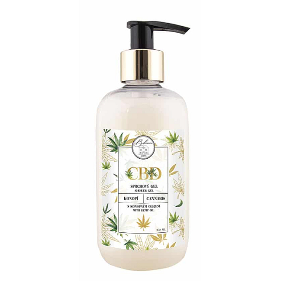 Bohemia Gifts CBD Duschgel mit Hanföl 250 ml