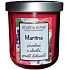 Heart & Home Frische Grapefruit und schwarze Johannisbeere Soja-Duftkerze mit Martinas Namen 110 g