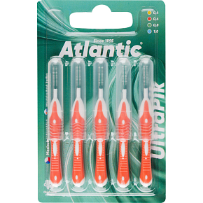 Atlantic UltraPik Interdentalbürsten 0,6 mm Rot 5 Stück