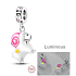 Sterling Silber 925 Luminous - Tierkreiszeichen Widder, Armband-Anhänger
