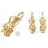 Charme Sterling Silber 925 Marvel The Avengers, Infinity Gauntlet, Armband Anhänger