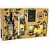 English Soap Narcissus Lime - Narzisse und Limette natürliche parfümierte Toilettenseife mit Sheabutter 240 g + Handcreme 75 ml + Handdesinfektionsmittel 100 ml, Kosmetikset für Frauen