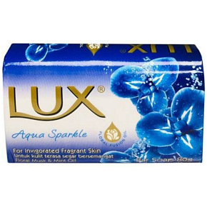 Lux blaue Seife Aqua Sparkle 80 g