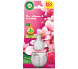 Air Wick Essential Oils Cherry Blossom & Raspberry - Třešňový květ a malina, elektrický osvěžovač náhradní náplň 19 ml