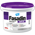 Het Fasadin Fassadenfarbe mit feinem Korn, weiß, 3 kg